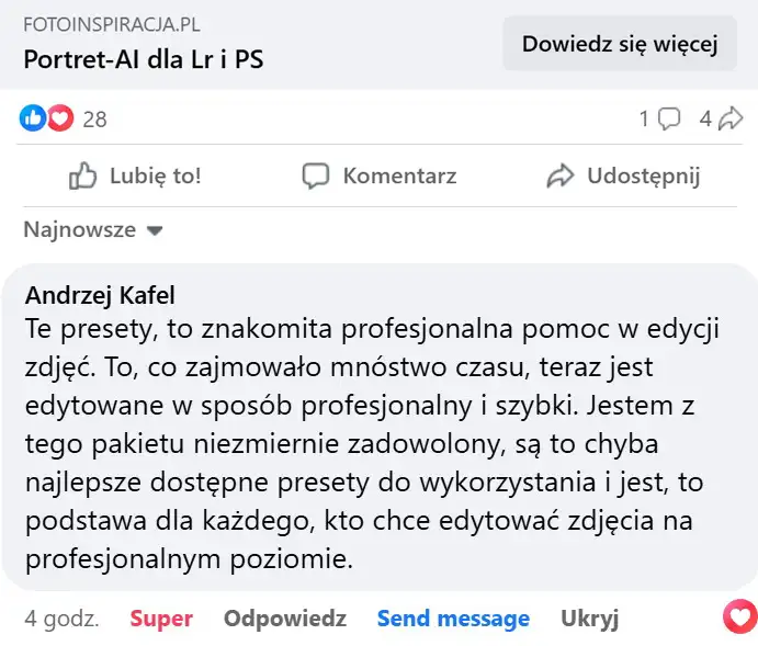 Portret-AI komentarz użytkownika Portret-AI komentarz użytkownika